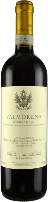 Marchesi Incisa della Rocchetta Valmorena Barbera d'Asti 2020 Front Bottle Shot