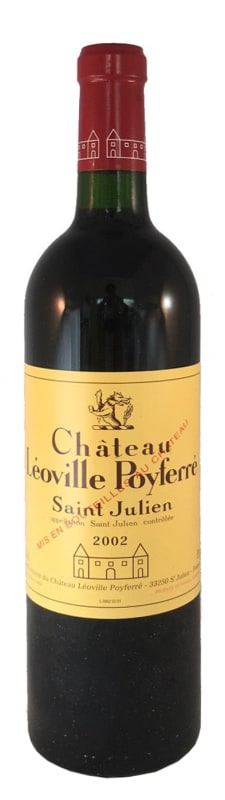 Chateau Leoville Poyferre 2002 Front Bottle Shot