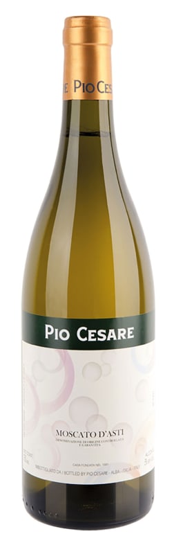 Pio Cesare Moscato d'Asti 2019 Front Bottle Shot