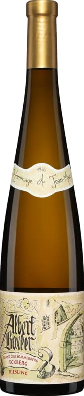 Albert Boxler Riesling Grand Cru Sommerberg Eckberg 2022 Front Bottle Shot