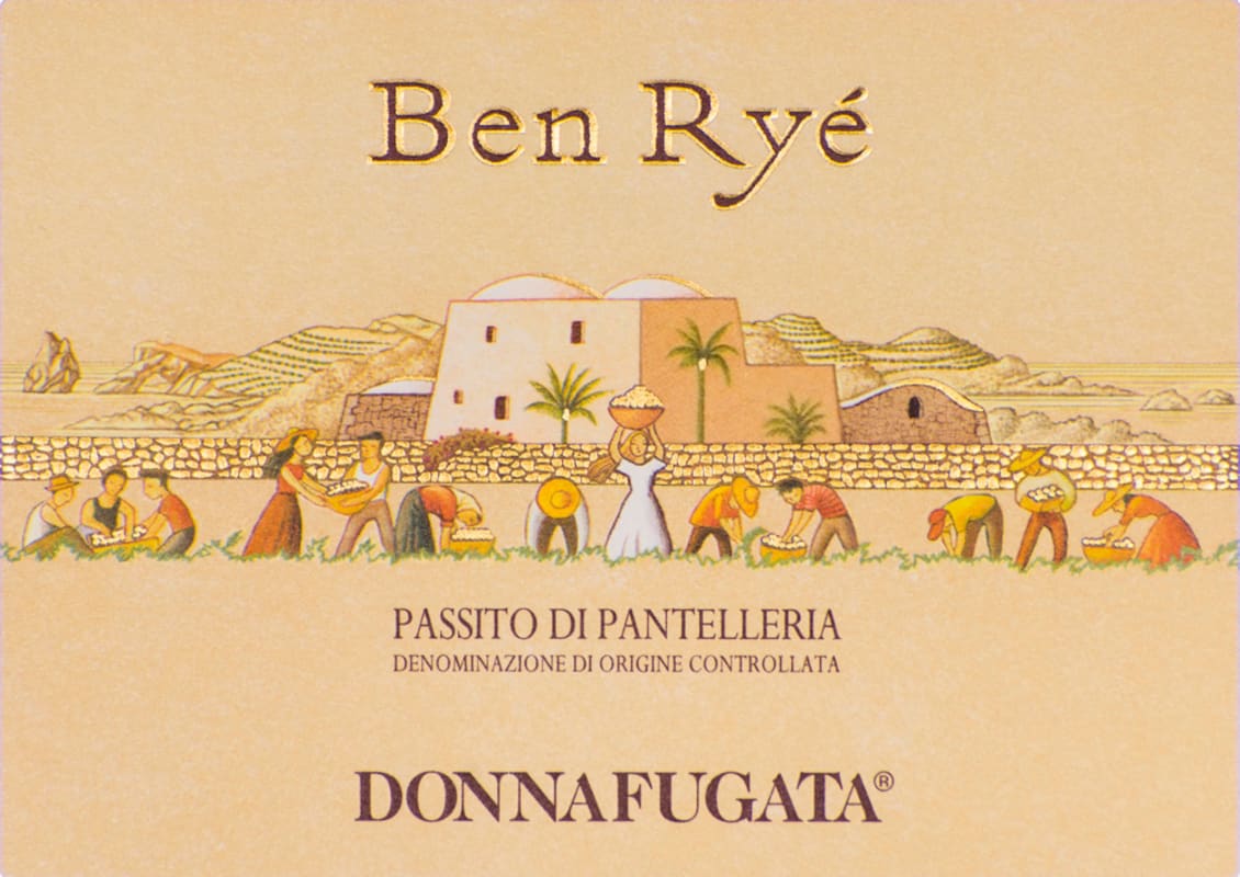 Donnafugata Ben Rye (375ML half-bottle) 2023 Front Label