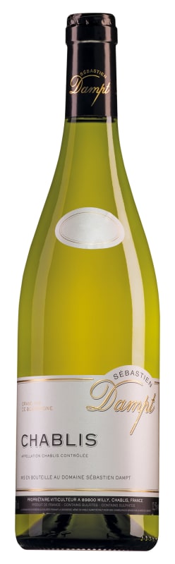 Sebastien Dampt Chablis 2023 Front Bottle Shot