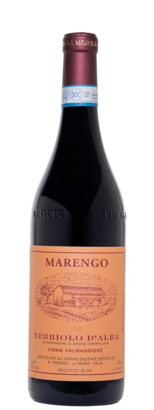 M. Marengo Nebbiolo d'Alba Vigna Valmaggiore 2021 Front Bottle Shot