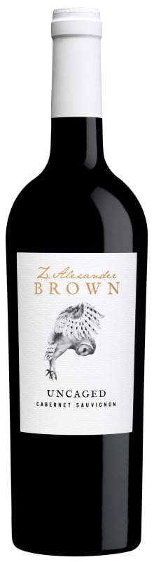Z. Alexander Brown Uncaged Cabernet Sauvignon 2015 Front Bottle Shot