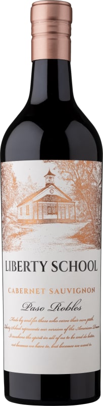 Liberty School Cabernet Sauvignon 2023 Front Bottle Shot