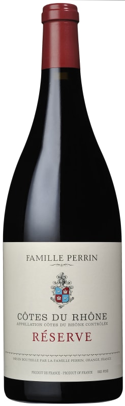 Famille Perrin Reserve Cotes du Rhone Rouge 2016 Front Bottle Shot
