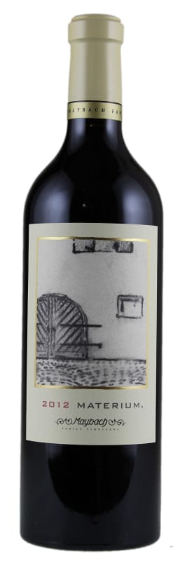 Maybach Family Vineyards Materium 2012 Front Bottle Shot