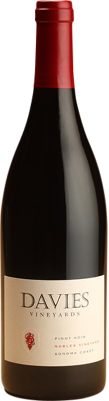 Davies Nobles Vineyard Pinot Noir 2021 Front Bottle Shot
