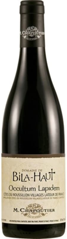 Bila-Haut by Michel Chapoutier Occultum Lapidem 2017 Front Bottle Shot