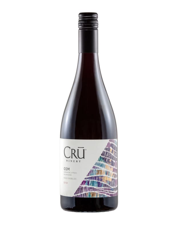 CRU Winery GSM 2019 Front Bottle Shot