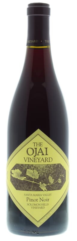 Ojai Solomon Hills Pinot Noir 2016 Front Bottle Shot