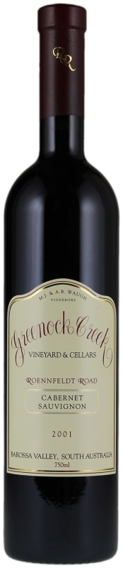 Greenock Creek Cabernet Sauvignon 2001 Front Bottle Shot