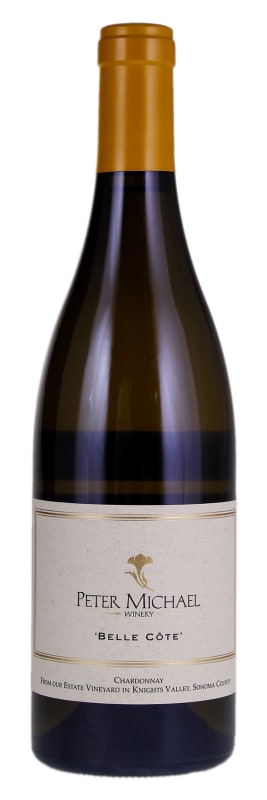 Peter Michael Belle Cote Chardonnay 2023 Front Bottle Shot