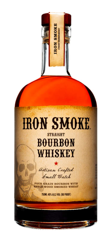Iron Smoke Straight Bourbon Whiskey Front Bottle Shot