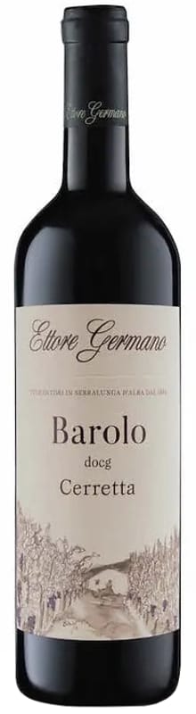 Ettore Germano Barolo Cerretta 2020 Front Bottle Shot