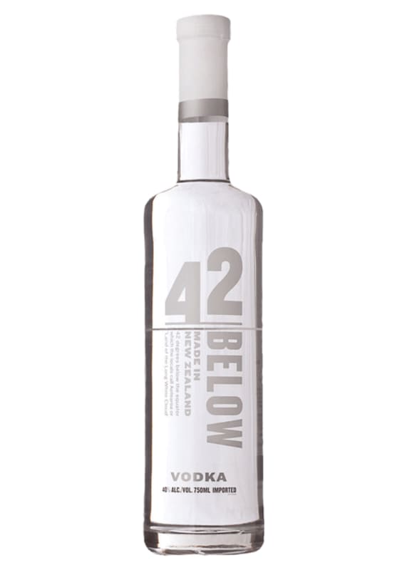 42 Below Vodka Front Bottle Shot