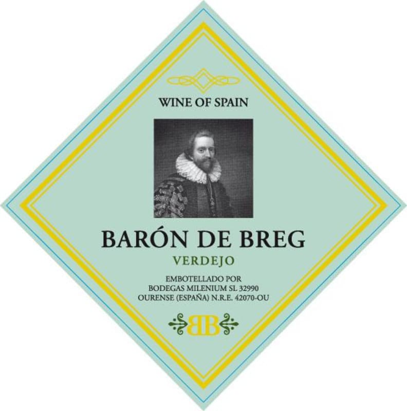 Bodegas Milenium Baron de Breg Front Label