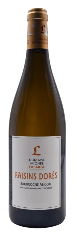 Domaine Michel Lafarge Bourgogne Aligote Raisins Dores 2023 Front Bottle Shot