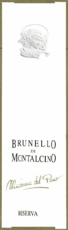 Valdicava Madonna del Piano Brunello di Montalcino Riserva (1.5 Liter Magnum) 2019 Front Label