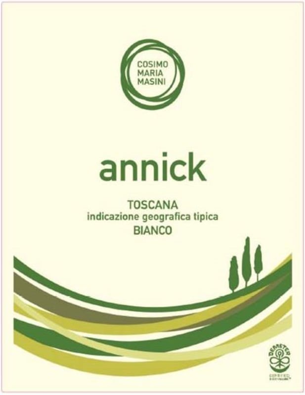 Cosimo Maria Masini Toscana Annick Bianco 2016 Front Label