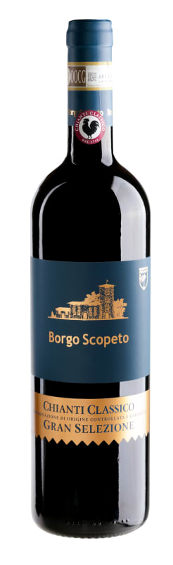 Borgo Scopeto Chianti Classico Gran Selezione 2015 Front Bottle Shot