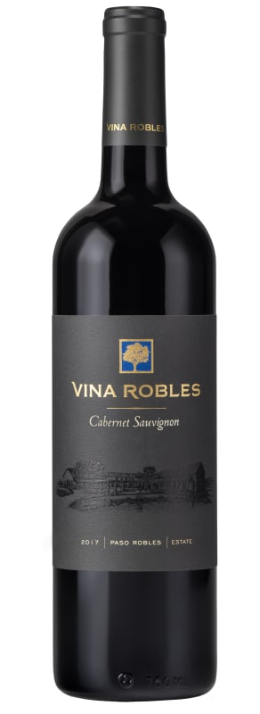 Vina Robles Estate Cabernet Sauvignon 2017 Front Bottle Shot