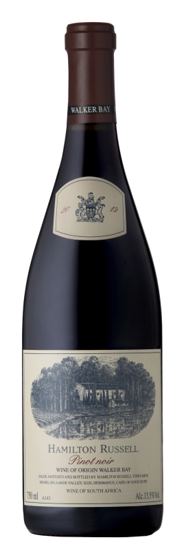 Hamilton Russell Pinot Noir 2019 Front Bottle Shot