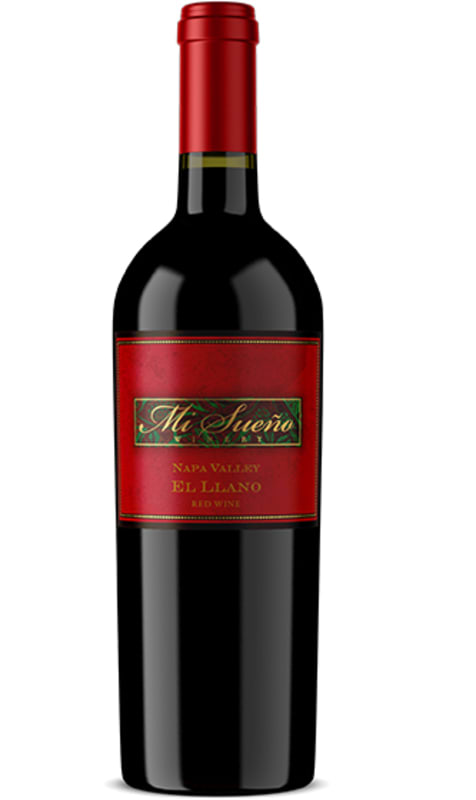Mi Sueno Winery El Llano Red Blend 2014 Front Bottle Shot