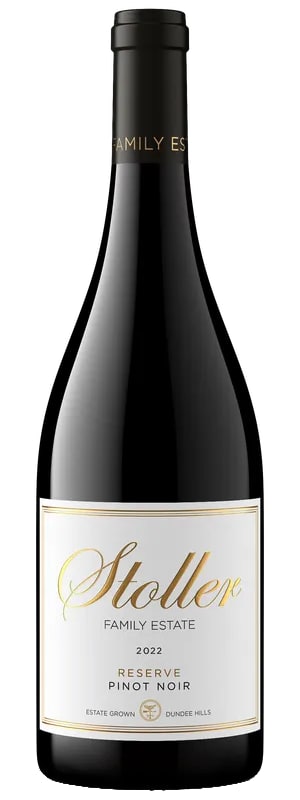Stoller Reserve Pinot Noir 2022 Front Bottle Shot