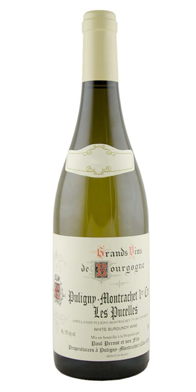 Paul Pernot Puligny-Montrachet Pucelles Premer Cru 2022 Front Bottle Shot