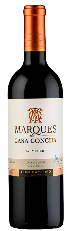 Concha y Toro Marques de Casa Concha Carmenere 2021 Front Bottle Shot
