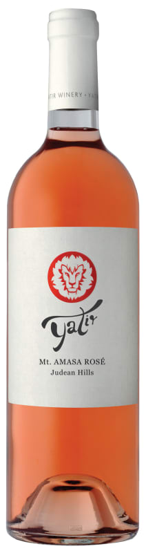Yatir Rose (OU Kosher) 2021 Front Bottle Shot