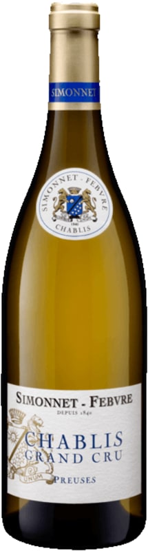 Simonnet-Febvre Chablis Preuses Grand Cru 2009 Front Bottle Shot