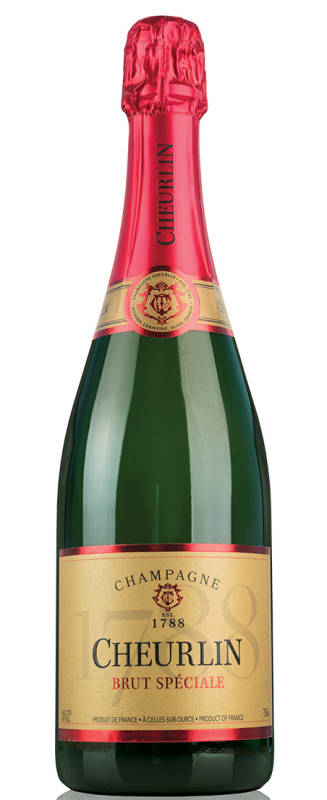 Cheurlin Brut Speciale Front Bottle Shot