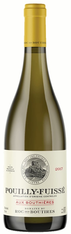 Roc des Boutires Pouilly-Fuisse Aux Bouthieres 2017 Front Bottle Shot