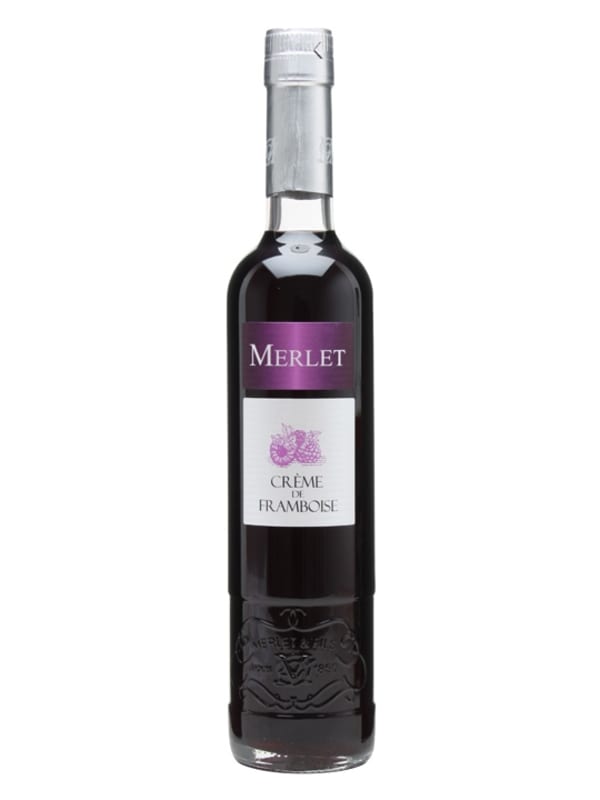 Merlet Creme de Framboise Liqueur (375ML half-bottle) Front Bottle Shot