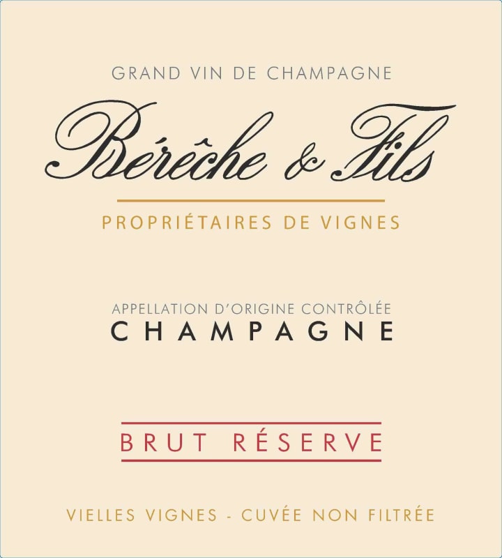 Bereche & Fils Brut Reserve (1.5 Liter Magnum) Front Label