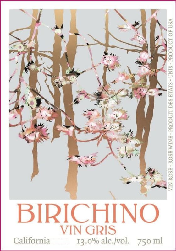 Birichino Vin Gris 2015 Front Label
