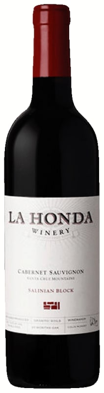 La Honda Winery Salinian Block Cabernet Sauvignon 2018 Front Bottle Shot