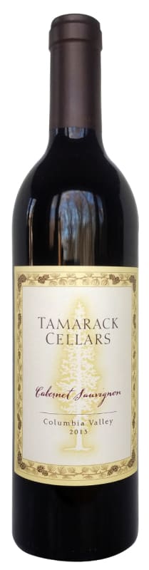 Tamarack Cellars Cabernet Sauvignon 2013 Front Bottle Shot