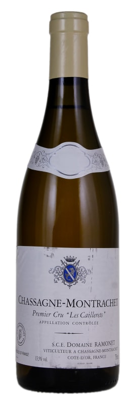Domaine Jean-Claude Ramonet Chassagne-Montrachet Les Caillerets Premier Cru 2018 Front Bottle Shot
