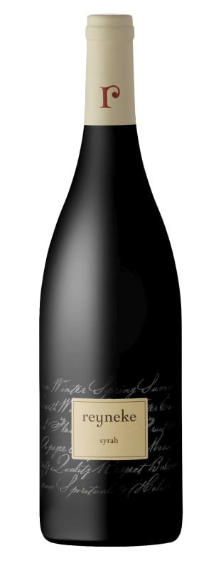 Reyneke Syrah 2016 Front Bottle Shot