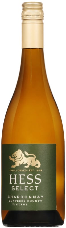 Hess Select Chardonnay 2021 Front Bottle Shot