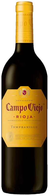 Campo Viejo Tempranillo 2017 Front Bottle Shot
