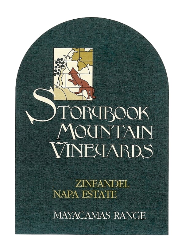Storybook Mountain Mayacamas Range Zinfandel (375ML half-bottle) 2018 Front Label