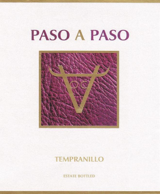 Bodegas Volver Paso a Paso Cosecha Tempranillo 2015 Front Label