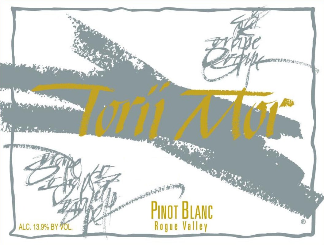 Torii Mor Pinot Blanc 2015 Front Label