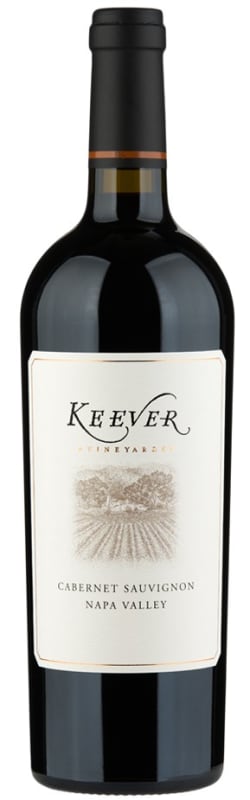 Keever Vineyards and Winery Cabernet Sauvignon (scuffed label) 2014 Front Bottle Shot