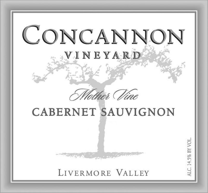 Concannon Mother Vine Reserve Cabernet Sauvignon 2009 Front Label