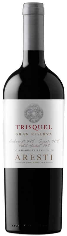 Aresti Trisquel Gran Reserva Red Blend 2015 Front Bottle Shot